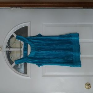 NWOT Lz Byer Teal Sleeveless Tank Top Size Large Not Worn